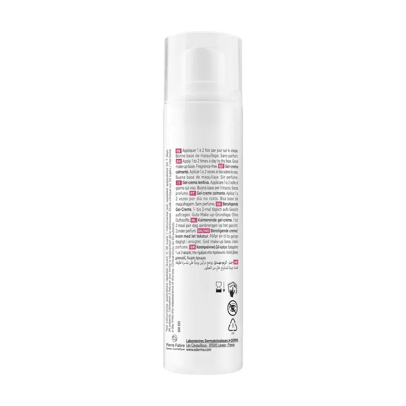A-Derma Exomega Soothing Facial Gel-Cream, 40 ml - Image 2