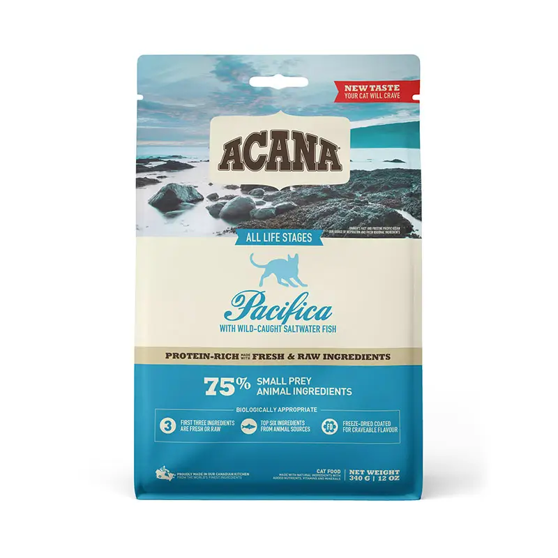 Acana Feline Adult Pacifica 340 Gr cat food - Image 2