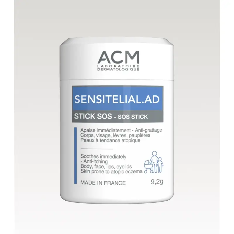 Acm Laboratoires Sensitelial.Ad Sos Soothing Stick, 9,2 grams - Image 3