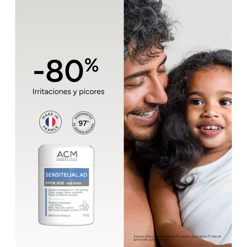 Acm Laboratoires Sensitelial.Ad Sos Soothing Stick, 9,2 grams - Image 9