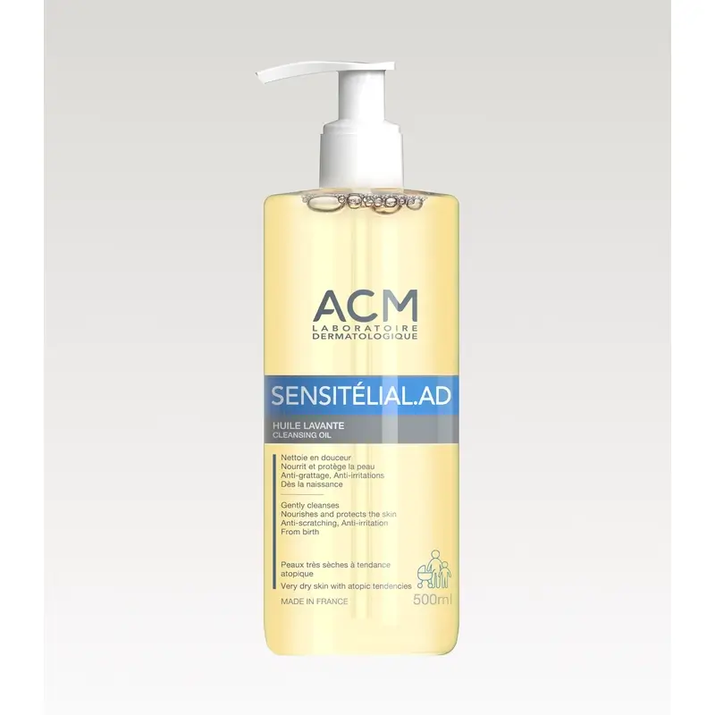 Acm Laboratoires Sensitelial.Ad Washing Oil 500 Ml - Image 3