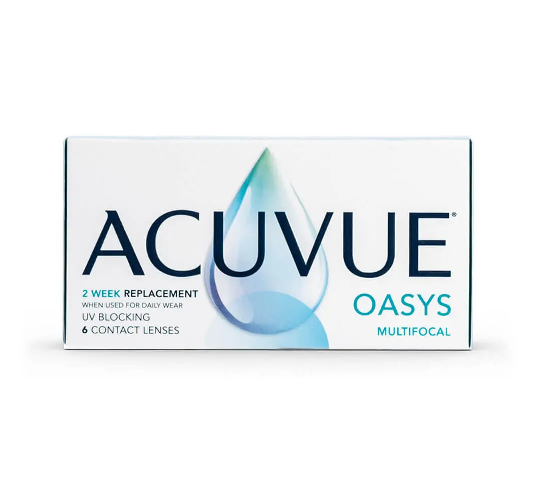 Acuvue Oasys Bi-weekly Multifocal Lenses , 6 units - -3.50, 8.4, Medium, 14.30