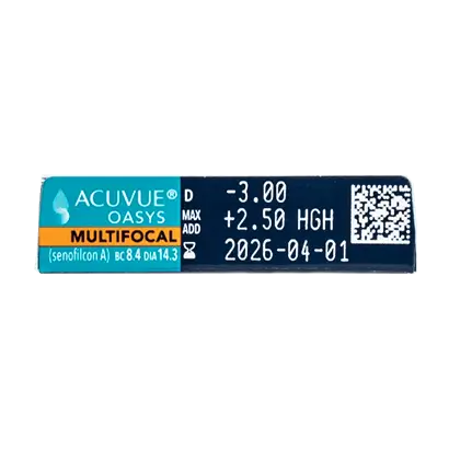 Acuvue Oasys Bi-weekly Multifocal Lenses , 6 units - +5.25, 8.4, Medium, 14.30 - Image 3