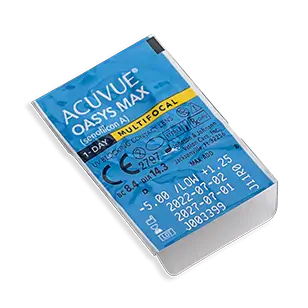 Acuvue 1 Day Oasys Max Daily Multifocal Lenses , 30 units - -7.00, 8.4, Low, 14.30 - Image 2