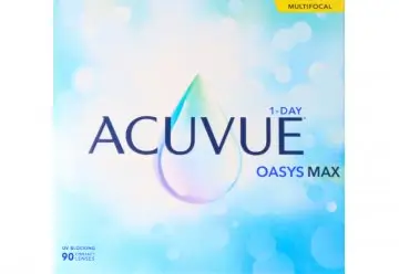 Acuvue 1 Day Oasys Max Daily Multifocal Lenses , 90 units - -5.25, 8.4, High, 14.30