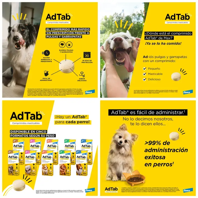 Adtab 450Mg Chewable Tablets Dogs 11-22Kg, 2 Tablets - Image 9