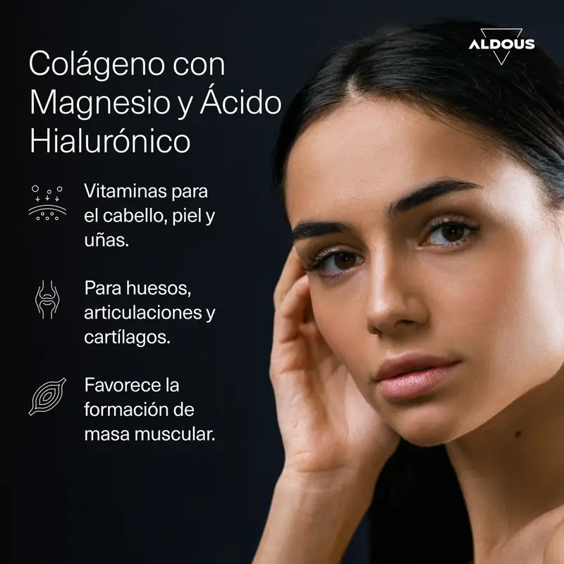 Aldous Bio Hydrolysed Collagen With Hyaluronic Acid, Coenzyme Q10, Zinc And Vitamins, 120 gummies - Image 5