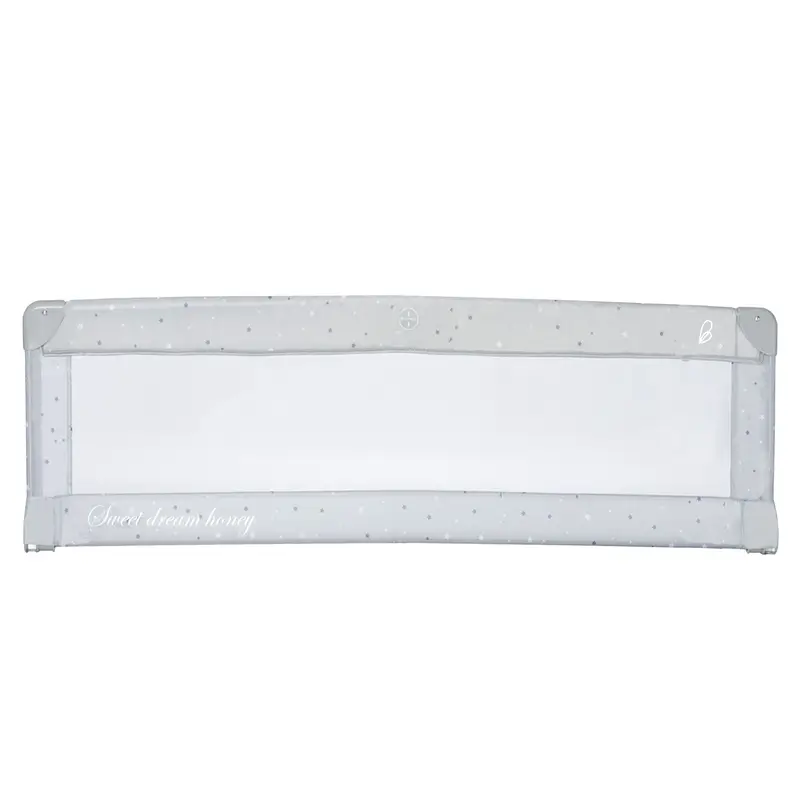 Asalvo Bed Barrier 150 Cms Stars Grey - Image 3