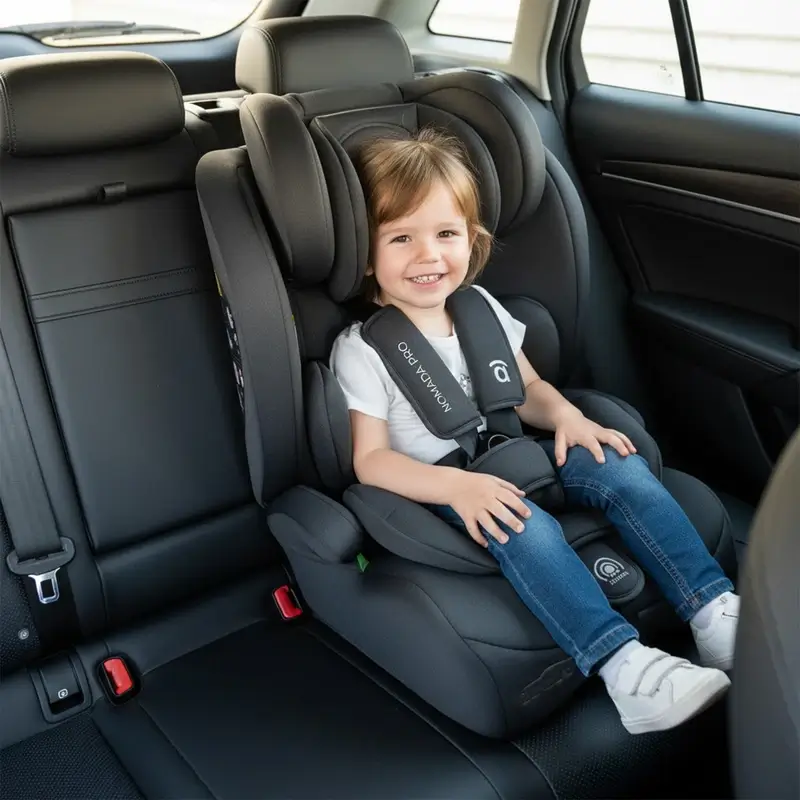 Asalvo Silla De Auto 76-150 Cms Nomada Pro Grey S/Isofix - Image 3