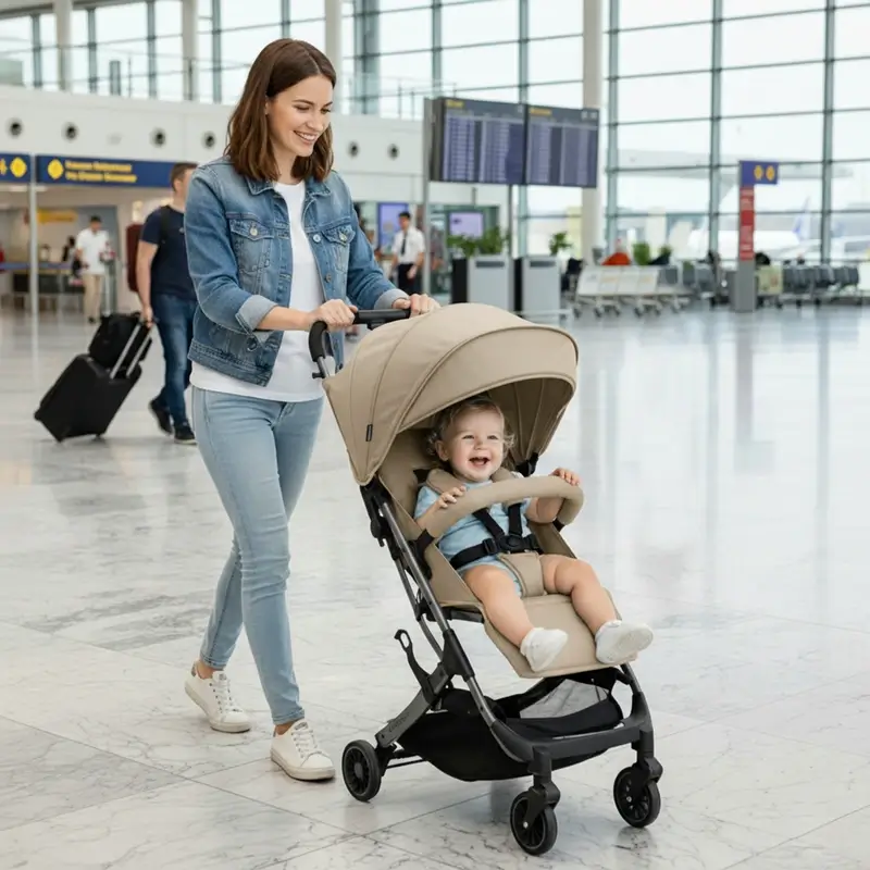 Asalvo Stroller Amsterdam Beige - Image 3