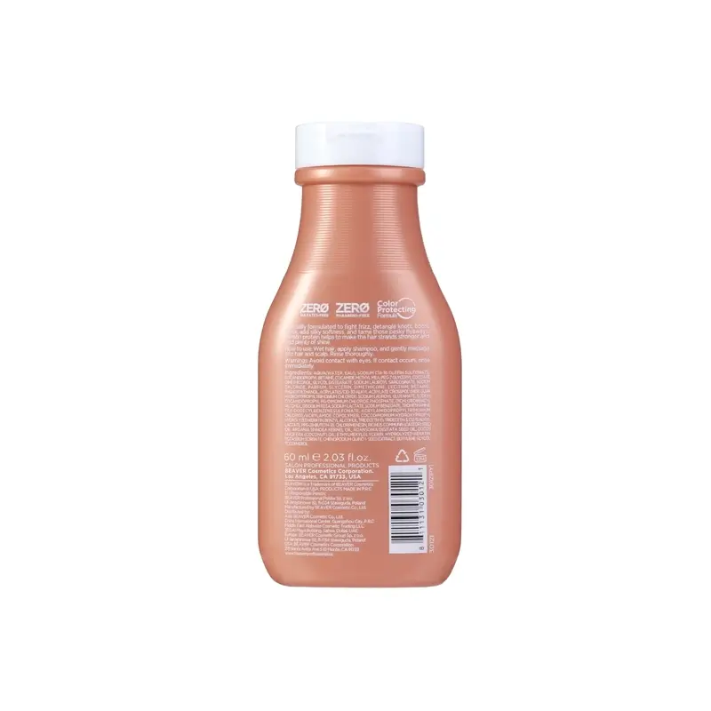 Beaver Minitalla Brazilian Keratin Smoothing Shampoo , 60 ml - Image 2
