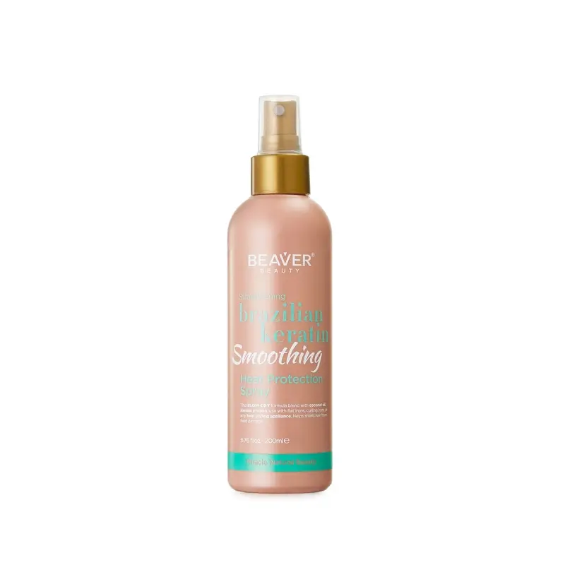 Beaver Brazilian Keratin Heat Protection Spray, 200 ml