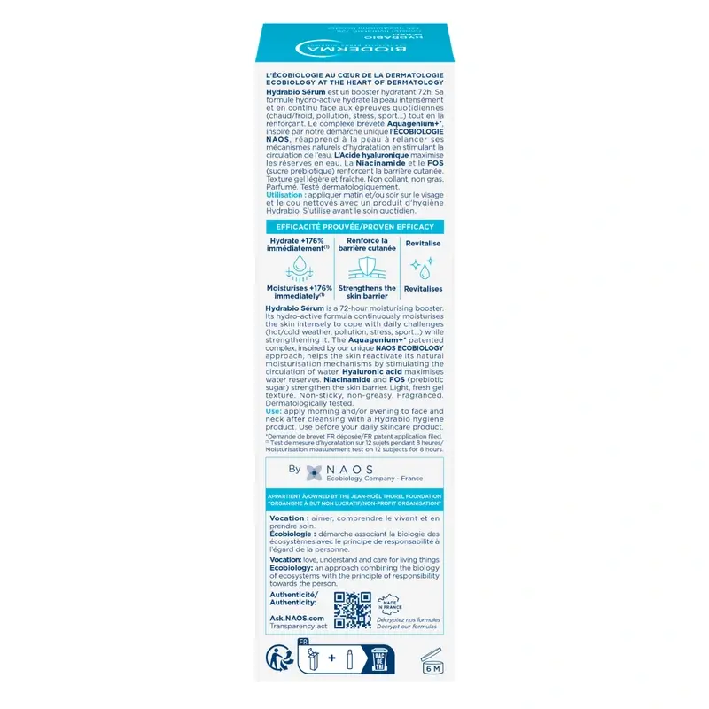 Bioderma Hydrabio Serum, 40 ml - Image 6