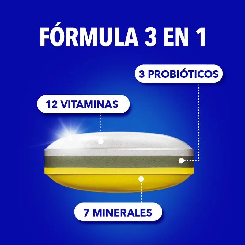 Bion3 Energy 50+ Multivitamins With Probiotics, 120 tablets - Image 6