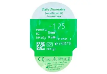 Biotrue One Day Daily Spherical Lenses , 90 units - -2.25, 8.6, 14.2 - Image 3
