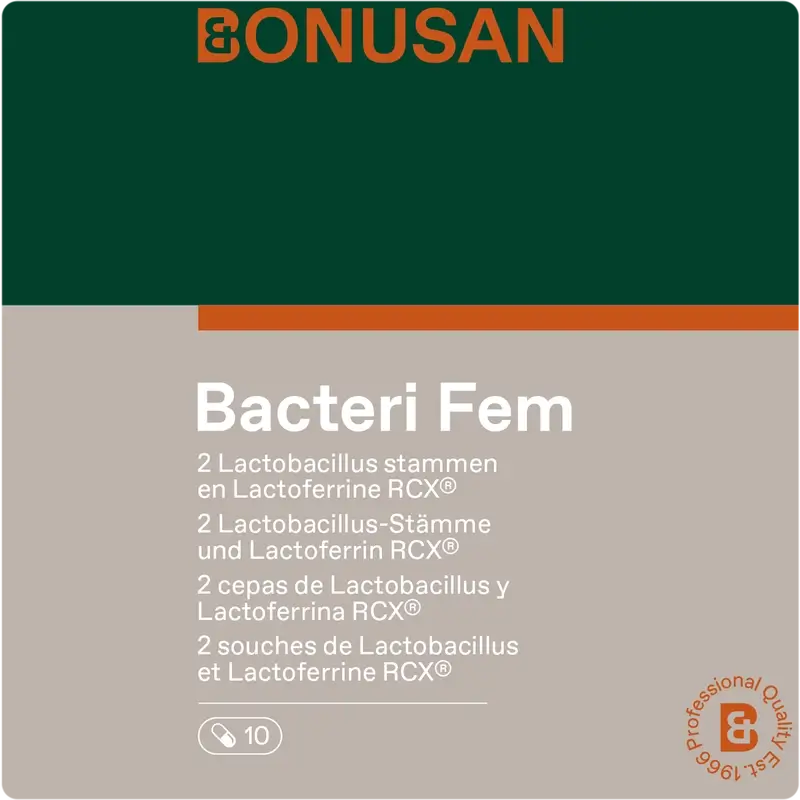 Bonusan Bacteri Fem, 10 capsules - Image 3