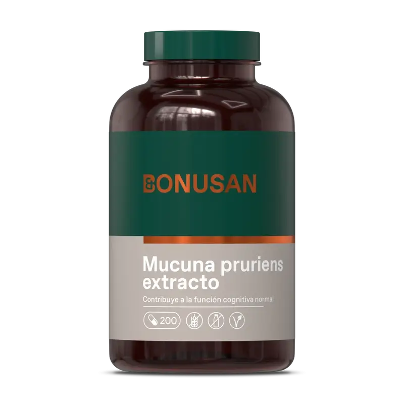 Bonusan Mucuna Pruriens Extract, 200 capsules