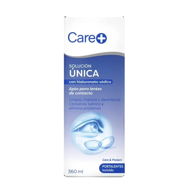 Care+ Lens Liquid with Sodium Hyaluronate , 360 ml