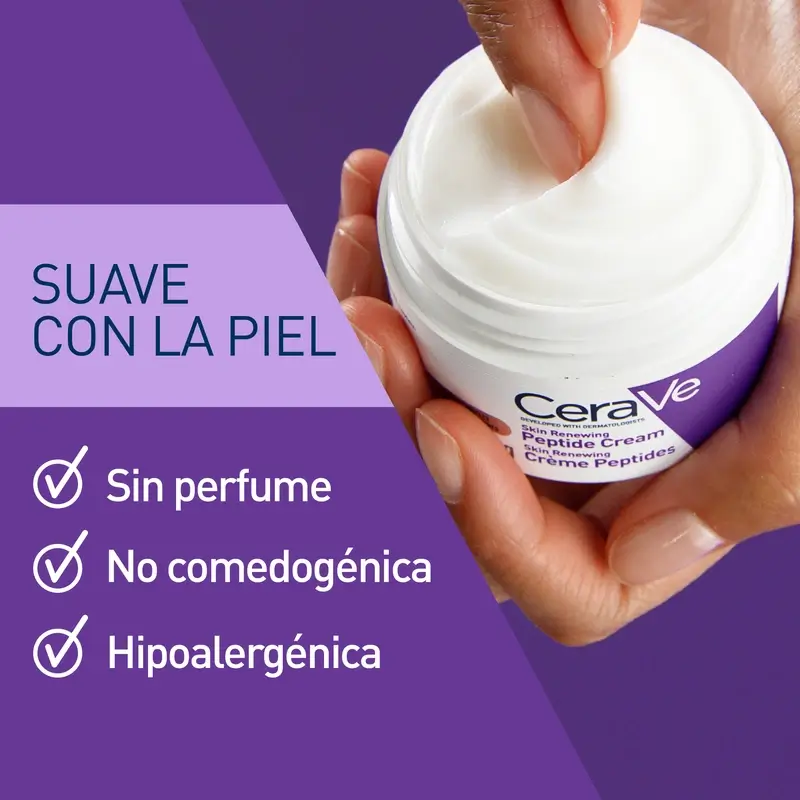 Cerave Skin Renewing Cream with Peptides , 48 ml - Image 5