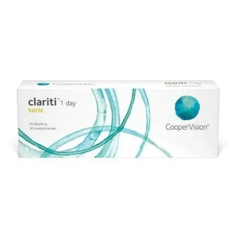 Clariti 1 Day Daily Toric Lenses , 30 units - -3.75, -0.75, 10, 8.6, 14.30