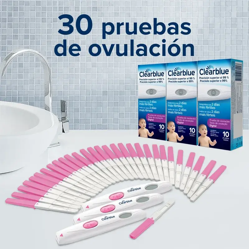 Clearblue Digital Ovulation Test, 30 tests - Image 13