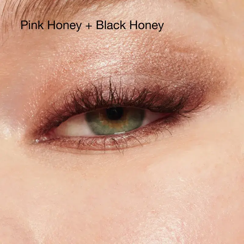 Clinique High Impact Shadow Play Eyeshadow Pink Honey + Black Honey, 1.9 gr - Image 2