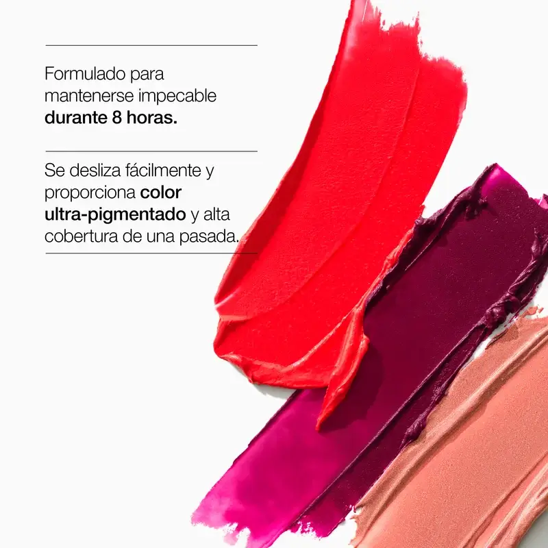 Clinique Pop Longwear Satin Poppy Pop Lipstick, 3.9 grams - Image 5