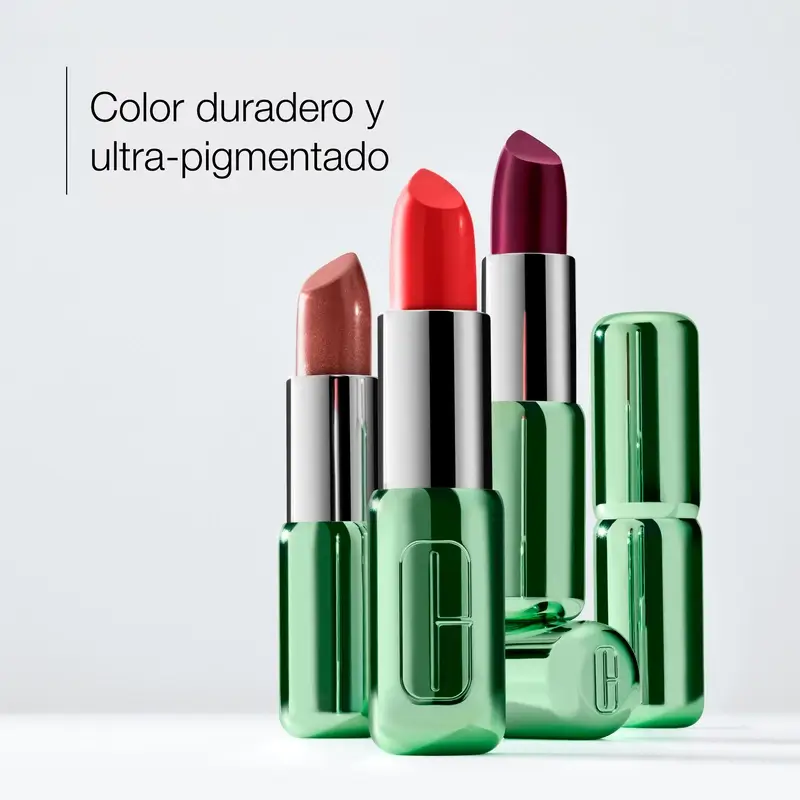 Clinique Pop Longwear Satin Poppy Pop Lipstick, 3.9 grams - Image 6