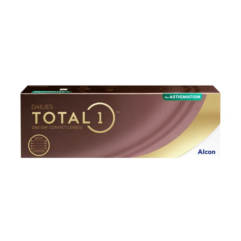 Dailies Total1 Daily Toric Lenses , 30 units - -2.75, -0.75, 60, 8.6, 14.50