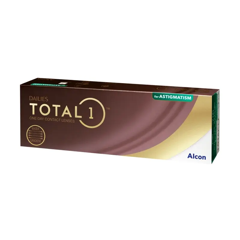 Dailies Total1 Daily Toric Lenses , 30 units - -4.50, -0.75, 180, 8.6, 14.50 - Image 2