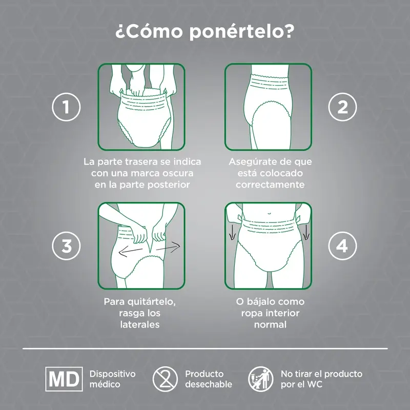 Depend Super L/Xl Adult Male Diaper , 9 pcs. - Image 5