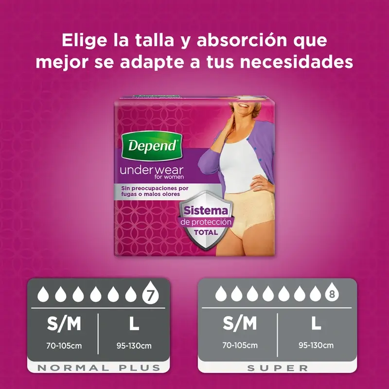 Depend Super S/M Adult Male Diaper , 10 pcs. - Image 4