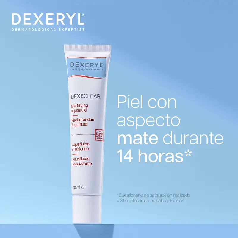 Dexeryl Dexeclear Mattifying Aquafluid Spf50+ , 40 ml - Image 3