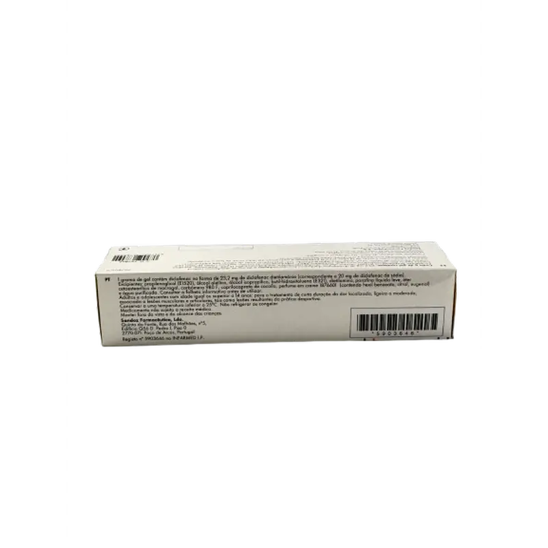 Diclofenac Sandoz Care 23.2 Mg / G Diclofenac Diethylamine Gel, 100 grams - Image 2