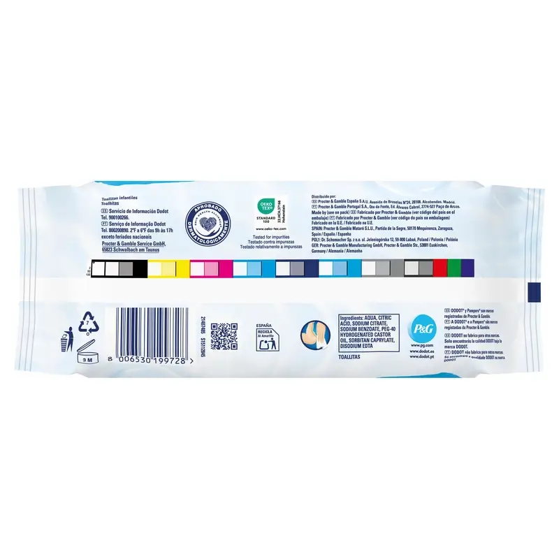 Dodot Wipes 99% Aqua, 15x60, 900 pcs. - Image 3