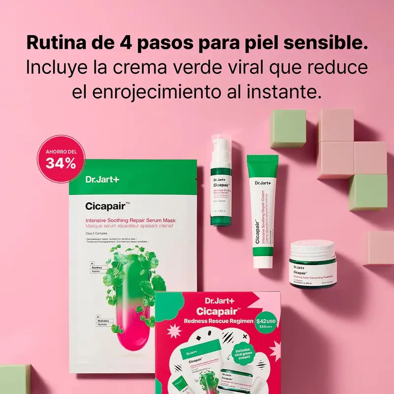 Dr.Jart+ Reddened Skin Rescue Kit with Centella asiatica - Image 3
