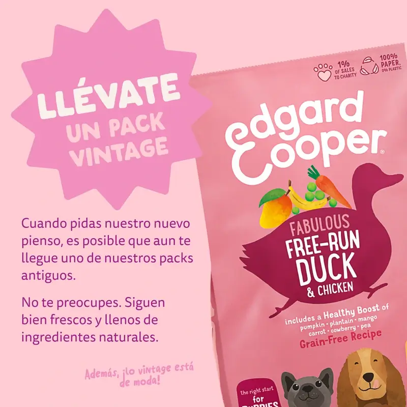 Edgard & Cooper Large Puppy Food With Fresh Duck & Chicken , 12 kg - Image 12