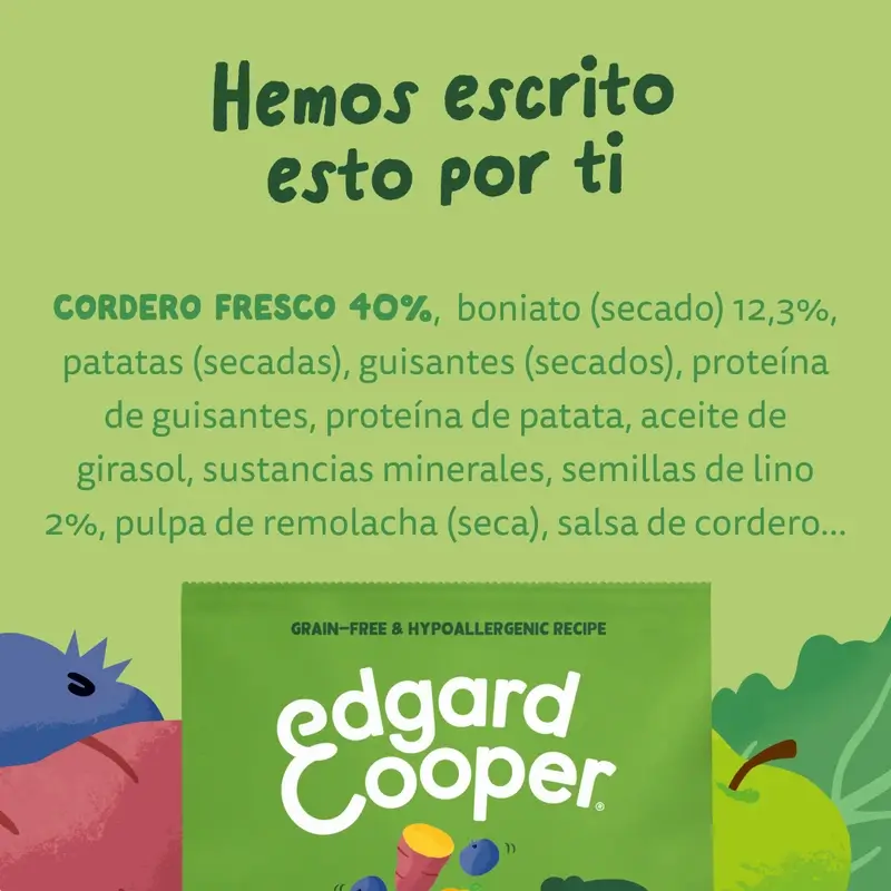Edgard & Cooper Miniature Adult Dog Food With Fresh Lamb , 0.7 kg - Image 9
