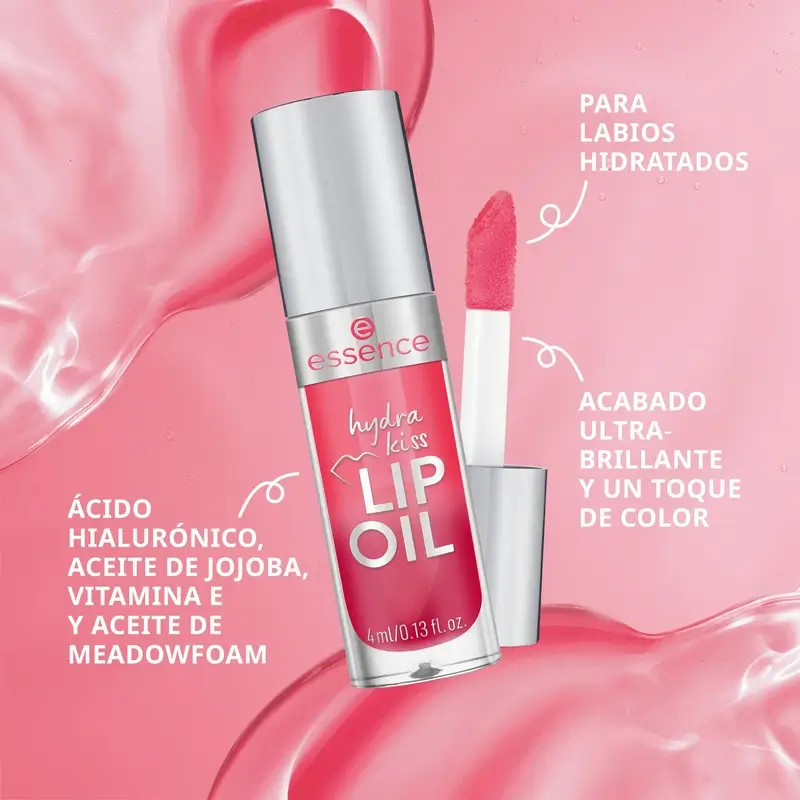 Essence Hydra Kiss Lip Oil 10, 4 ml - Image 6