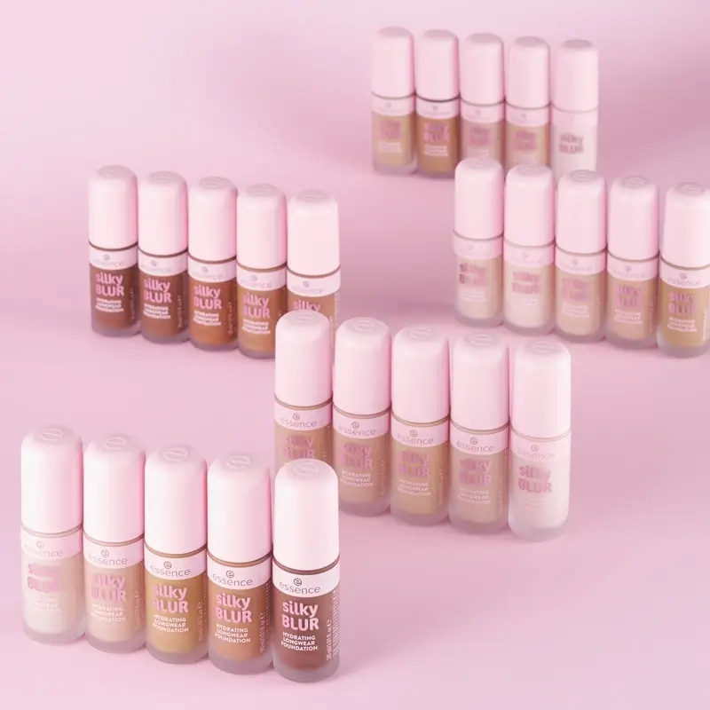 Essence Silky Blur Long Lasting Moisturising Foundation 100, 30 ml - Image 4