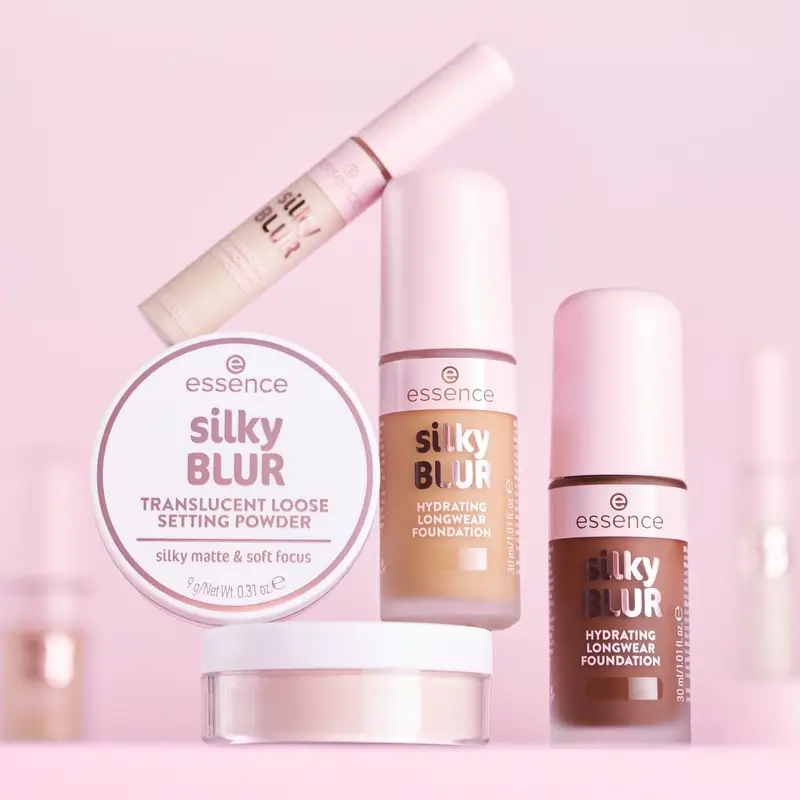 Essence Silky Blur Long Lasting Moisturising Foundation 100, 30 ml - Image 6
