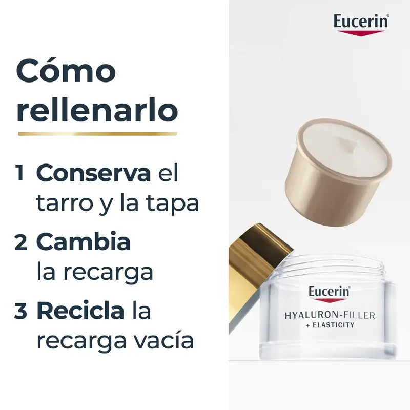 Eucerin Refill Hyaluron Filler Elasticity Night Cream, 50 ml - Image 4