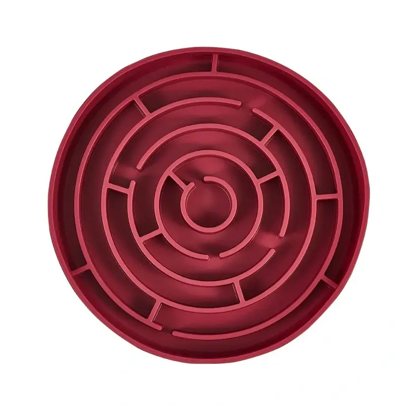 Freedog Bowl Soft Slow Food Bordeaux 22 X 22 X 3.5 Cm