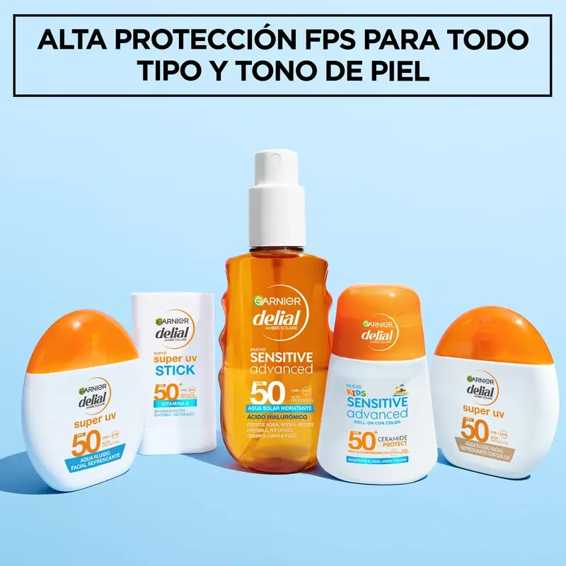 Garnier Delial Water Refreshing Face Fluid Spf 50 Invisible, 40 ml - Image 8
