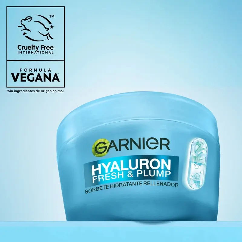 Garnier Hyaluron Fresh & Plump Moisturising Replenishing Sorbet, 85 ml - Image 10