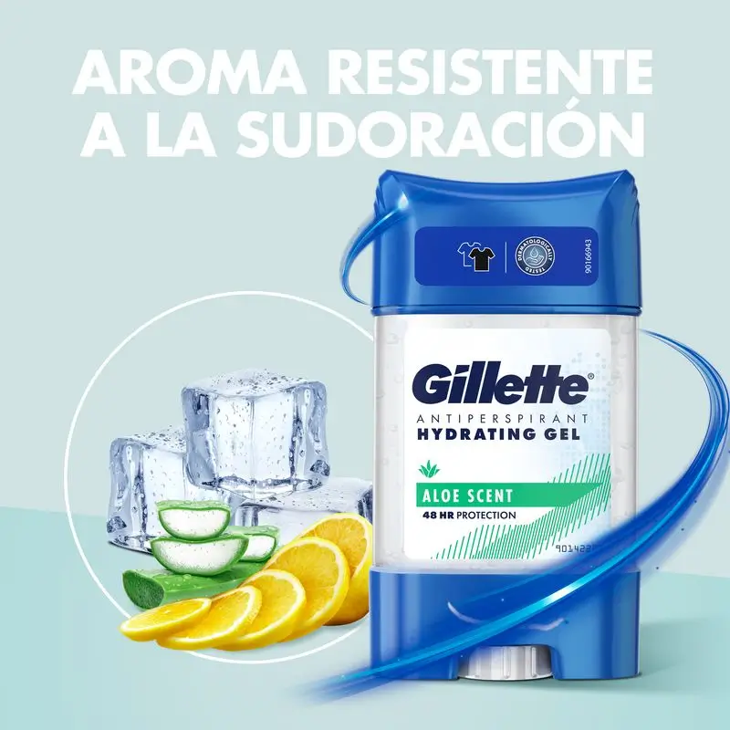 Gillette Deodorant Hydra Antiperspirant Gel Aloe 70Ml - Image 5