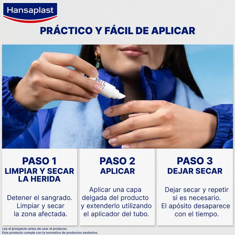 Hansaplast Second Skin Protection Concentrated Liquid Dressing , 60 applications - Image 4