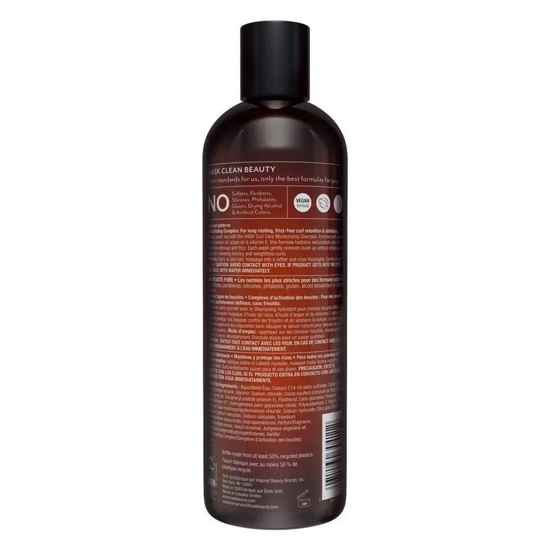 Hask Curl Care Perfect Curls Shampoo , 355 ml - Image 2