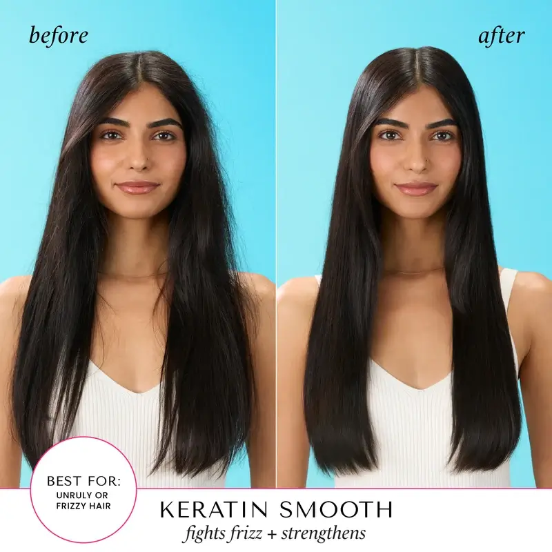 Hask Keratin Protein Smooth & Sleek Conditioner, 355 ml - Image 3