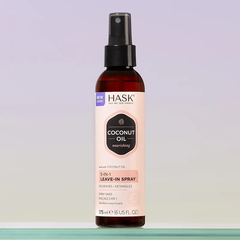 Hask 5In1 Coconut Oil Conditioner Spray , 175 ml - Image 5
